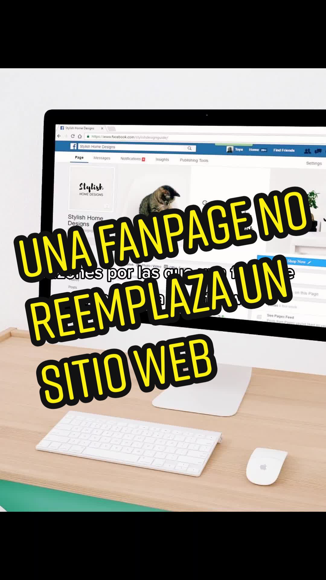 TIP: 3 razones por las que una fanpage no reemplaza una web