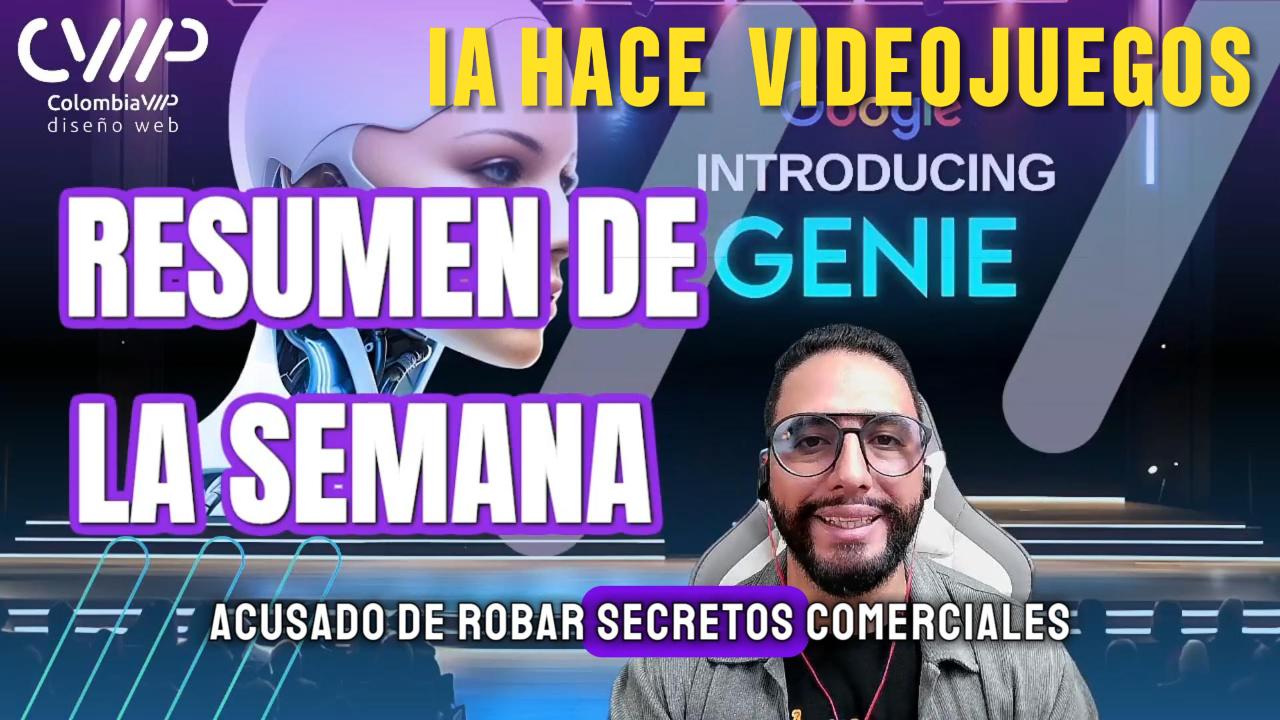 GOOGLE PRESENTA GENIE, LA PRIMERA IA QUE PUEDE CREAR UN VIDEOJUEGO - #RESUMEN #NOTICIAS #TECNOLOGÍA